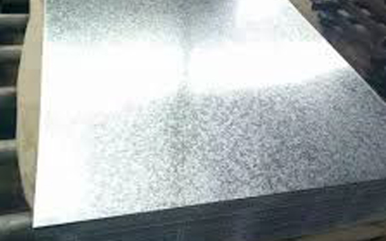 What are the types of galvanized steel plates?