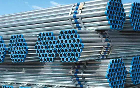 galvanized steel pipes