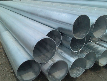 Length of galvanized wire pipe