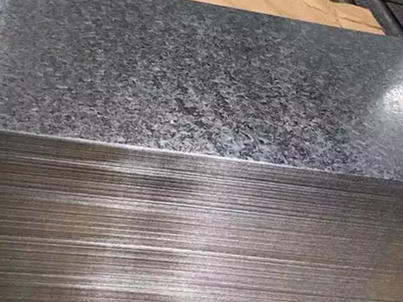 material classification of galvanized sheet