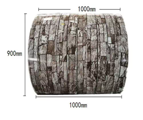 Printed Pattern Galvanized Steel Coil