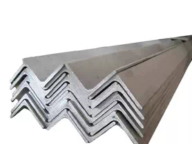 Hot rolled 304 stainless steel angles with inner rounded corners