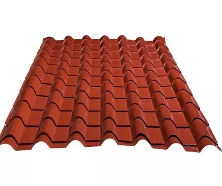 Az 550 Color Roofing Sheet Corrugated Rib Type Corrugated Color Roof
