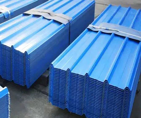 corrugated steel plate