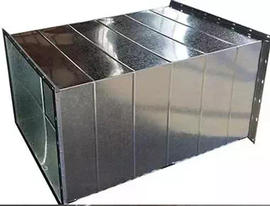 Galvanizing air duct