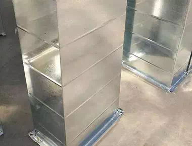 Galvanized air duct