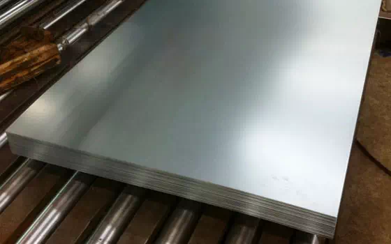 Principle of fingerprint-resistant galvanized sheet