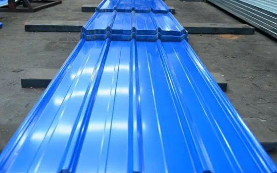 Color-coated steel plate transport handling precautions