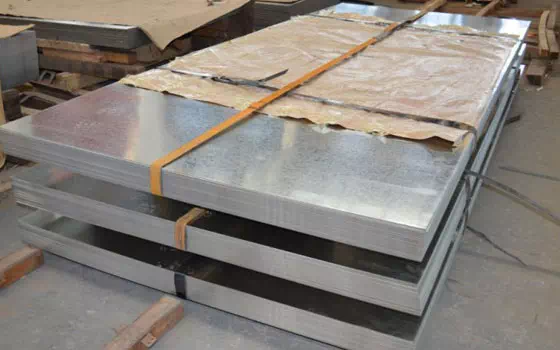 What is the main use of galvanized sheet?