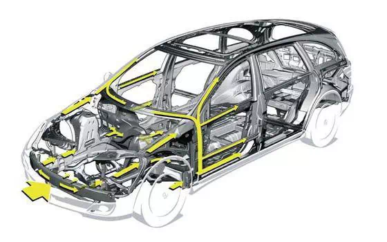 High strength steel plate for automobile