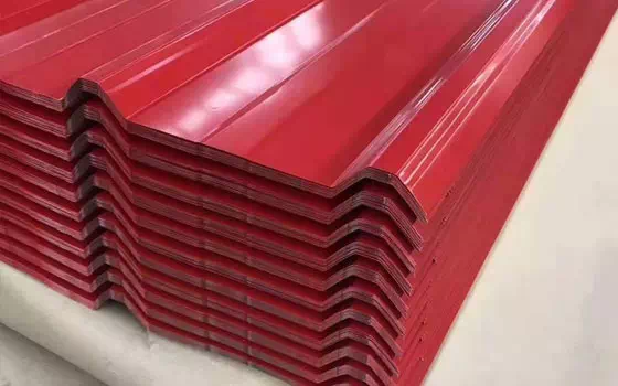 Color steel plate quality criteria