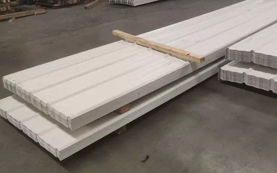 Color coated roll surface no gloss reason