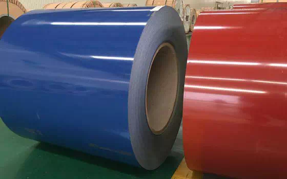 Color coated steel plate