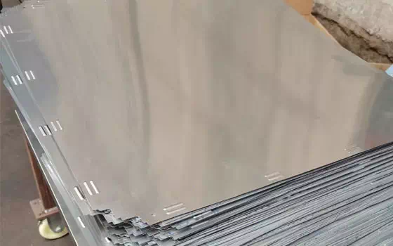 Stainless steel surface finish grade