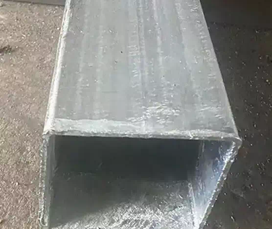 Galvanized steel square pipe