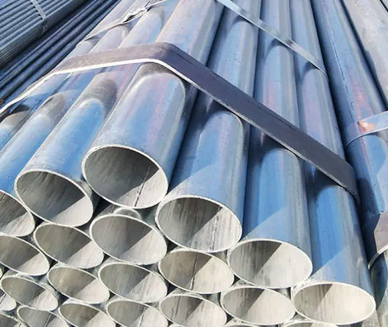 High quality Q235 galvanized round steel pipe