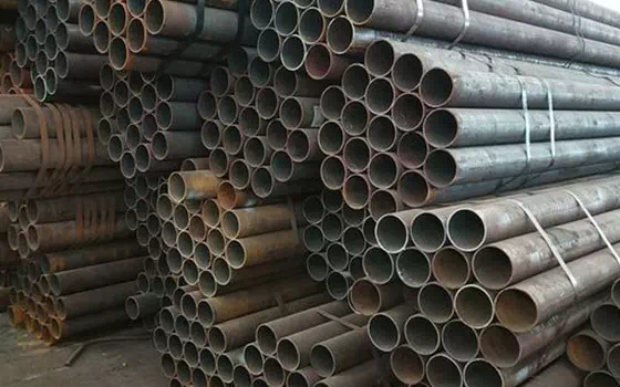 can carbon steel pipe be used for acidic water?
