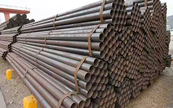 Q235 carbon structure steel seamless or welded pipe