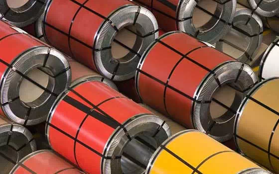 pre-coated galvanized color roll