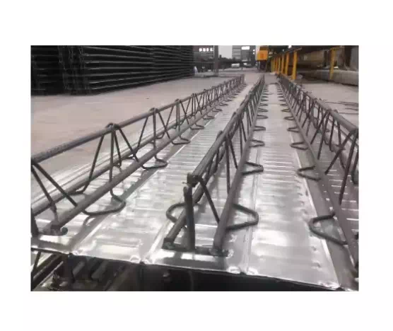Roof floor slab concrete pouring, steel truss floor slab, steel bearing plate